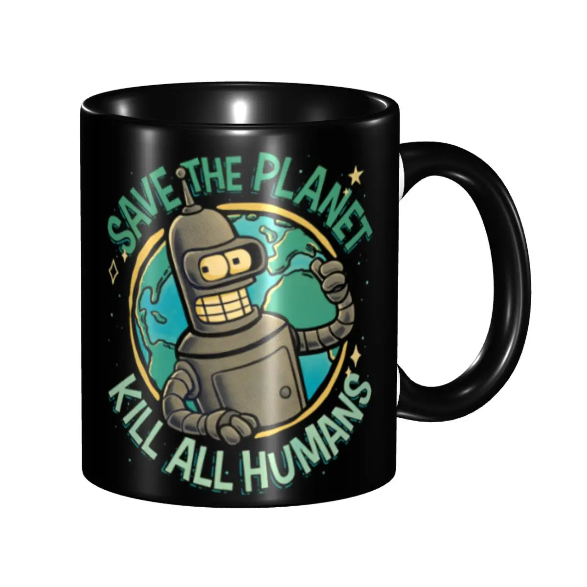 Futuramas Mug Novelty Alien Cup