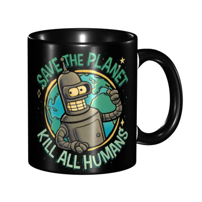 Futuramas Mug Novelty Alien Cup