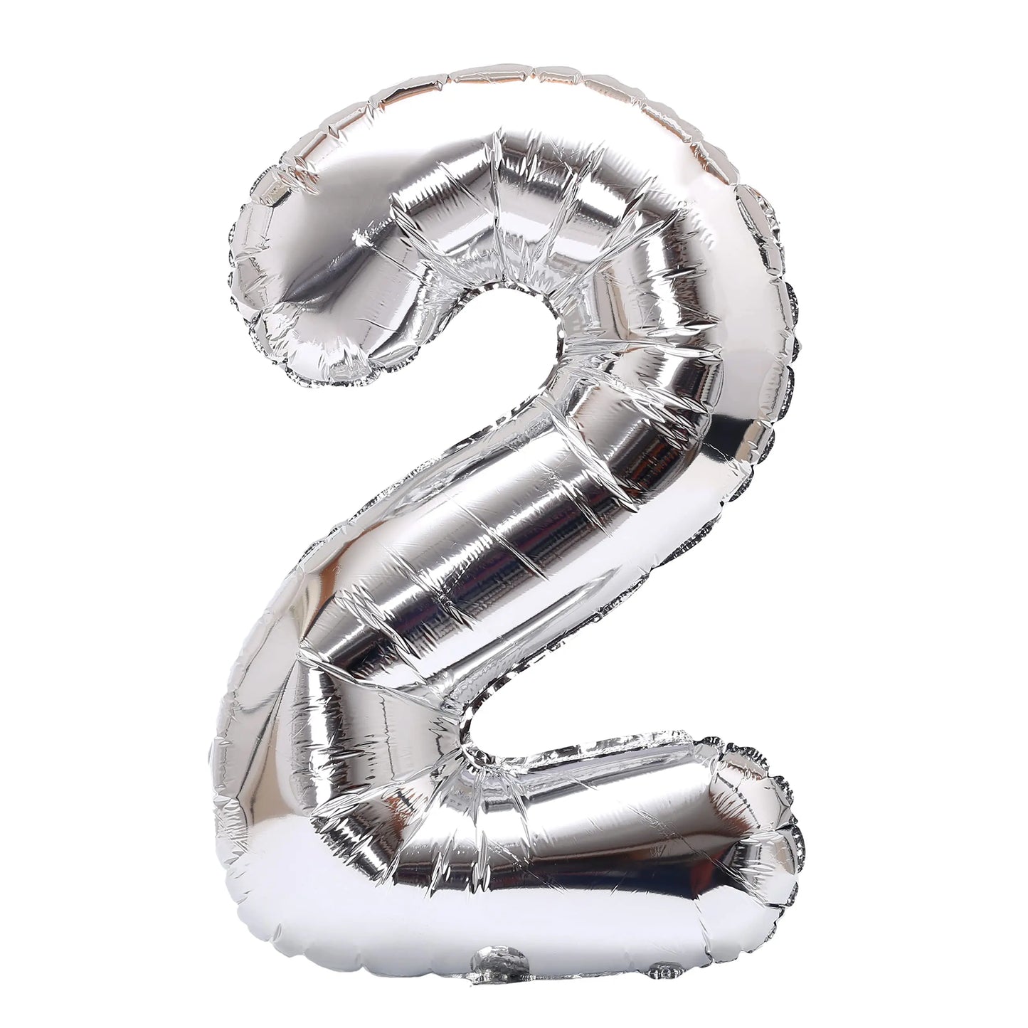 32inch Rainbow Gradient Number Foil Balloons