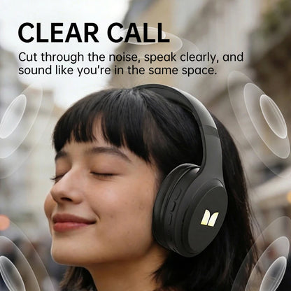 Monster Harmonic N21 Wireless Bluetooth 6.0 Over-Ear Foldable Headphones