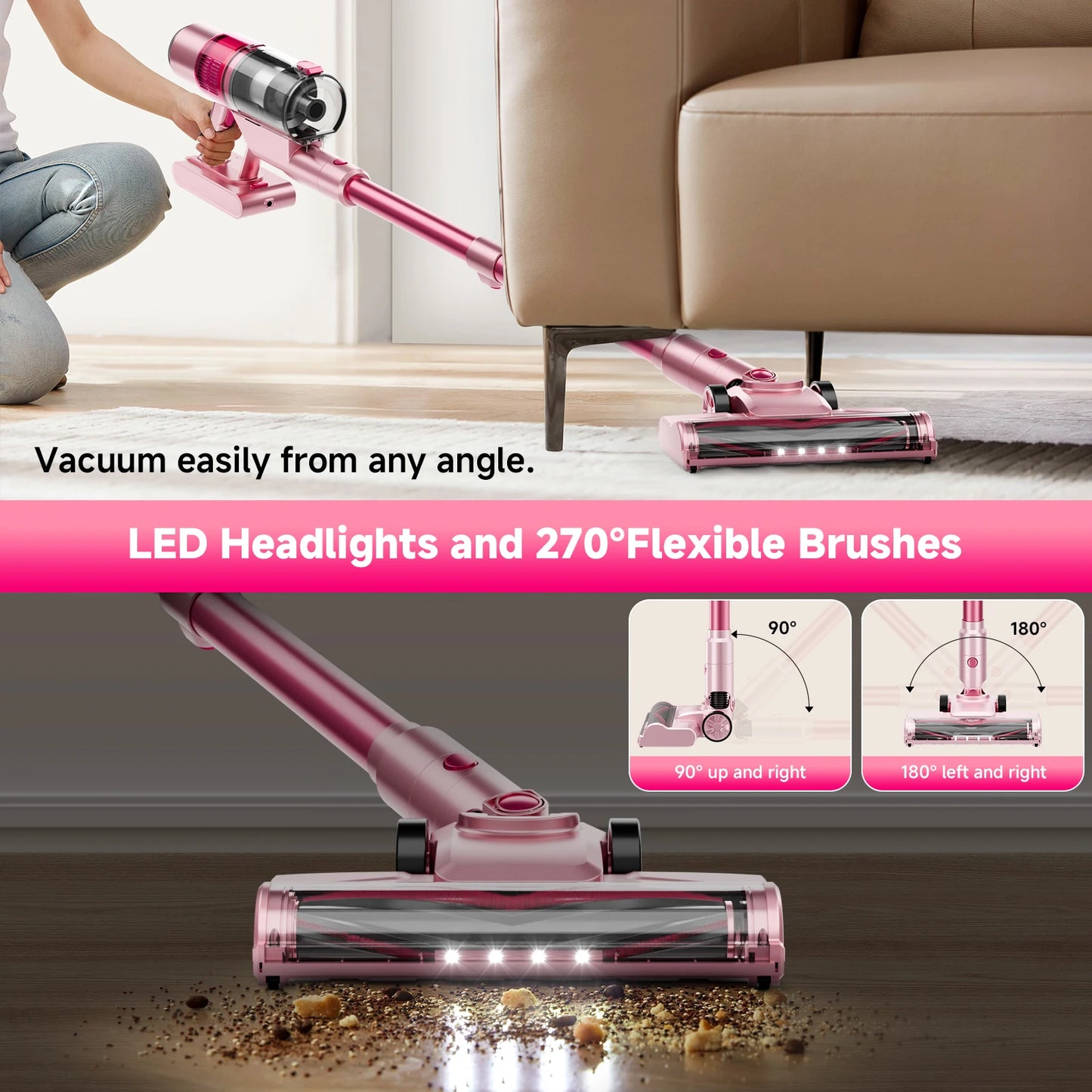 Honki 78KPa Cordless Stick Vacuum Cleaner