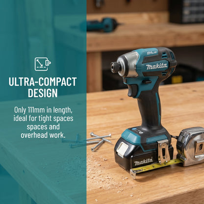 Makita DTD173 18V Cordless Brushless Impact Driver