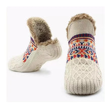 Winter Knitted Slippers Socks