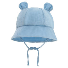 Solid Color Soft Baby Bucket Hat
