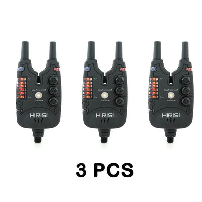 Hirisi Fish Bite Alarm with Adjustable Volume, Tone, Sensitivity & LED Indicator