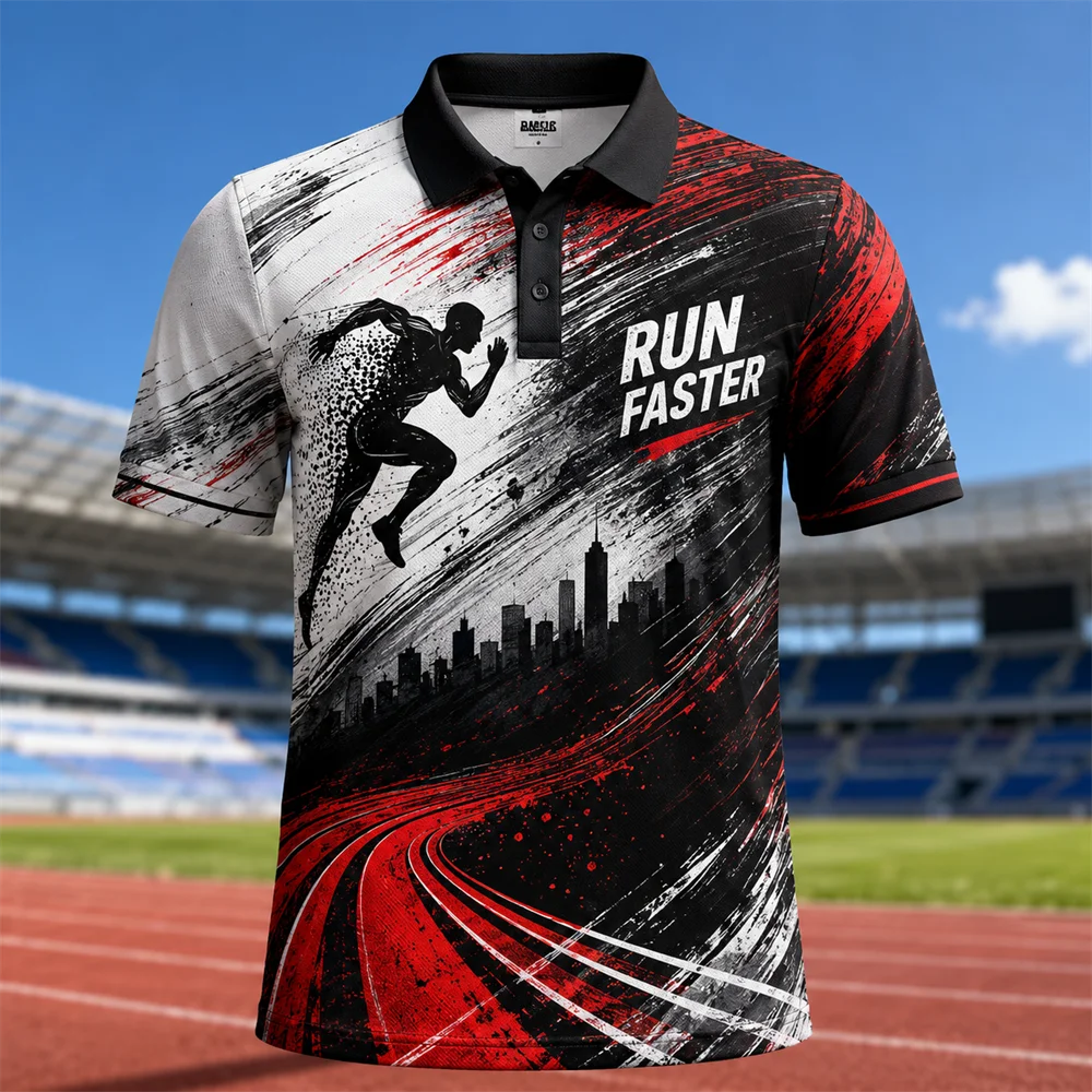 Smash Athletic Graphic Performance Polo Shirt