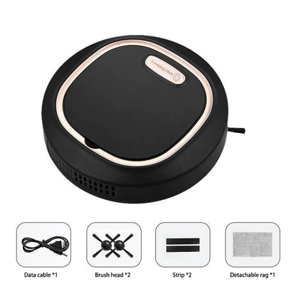 3-in-1 Smart Touch-Activated Robot Vacuum & Wet/Dry Mop
