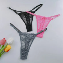 3Pcs Lace Thongs