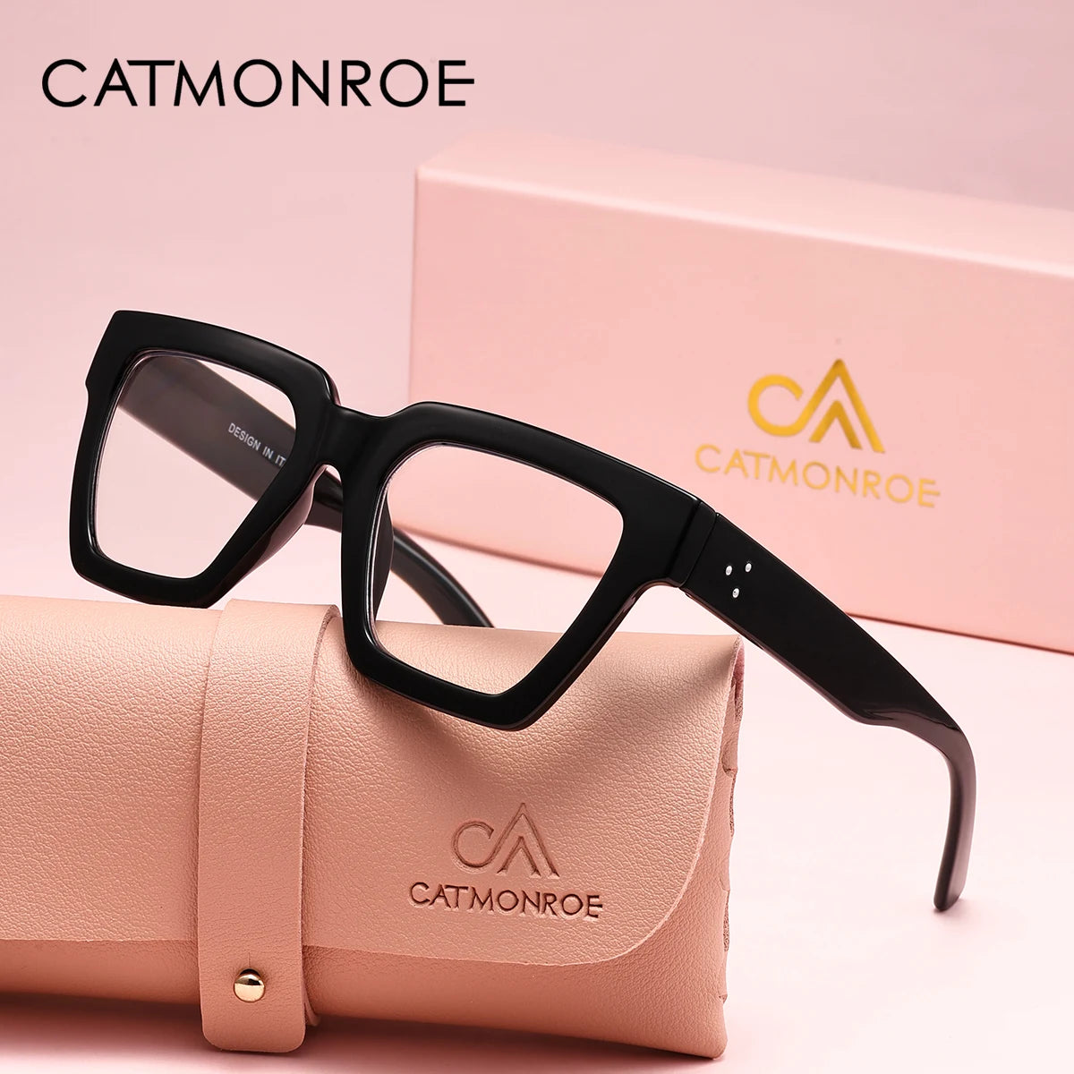 CATMONROE Large Frame Reading Glasses