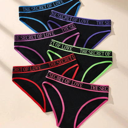 6Pcs Cotton Soft Briefs