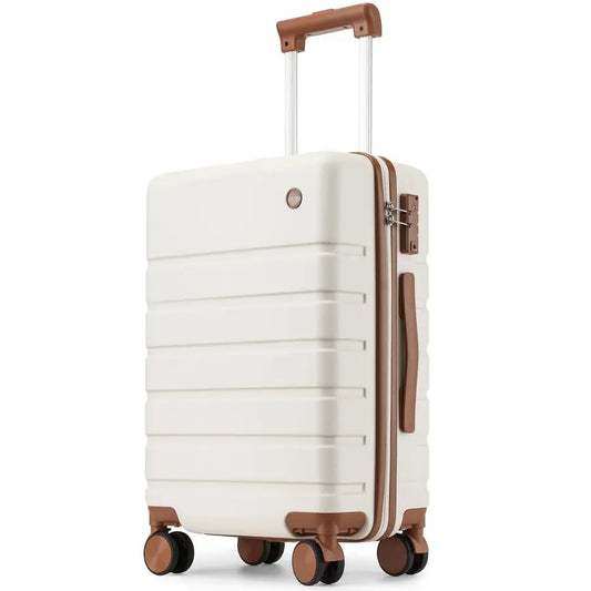 Airline Approved 20" Hardside Carryon Luggage with Spinner Wheels