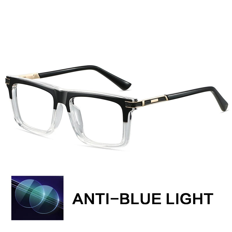 Men's Anti-Blue Light Progressive Reading Glasses