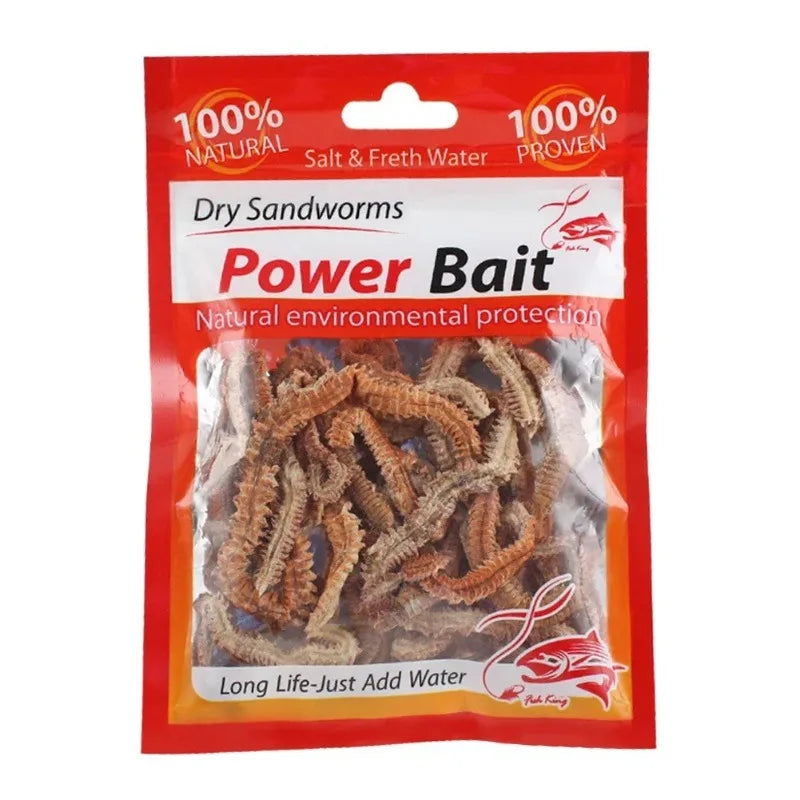Dry Lugworm Sandworms Lifelike Smelling Fishing Worms