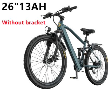 Electric Bicycle 36V Lithium Battery 500W Peak Motor 21-Speed Gear System - Eco-Friendly Transport