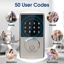 Smart Lock with password Keyless Entry Door Lock with Touchscreen Keypads