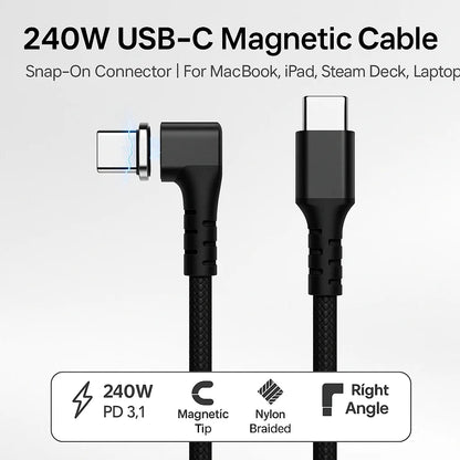 240W USB-C to USB-C PD 3.1 Ultra-Fast Charging Cable