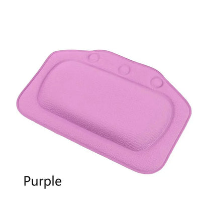 Bath Headrest With Suction Cup