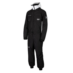 Thick One-Piece Hooded Jumpsuit