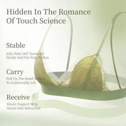 SUJIIN Seamless Wireless Thin Bra