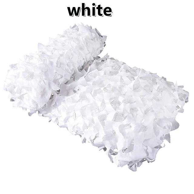 Multi-Purpose Military Camouflage Netting for Outdoor Shade & Decor