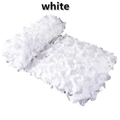 Multi-Purpose Military Camouflage Netting for Outdoor Shade & Decor
