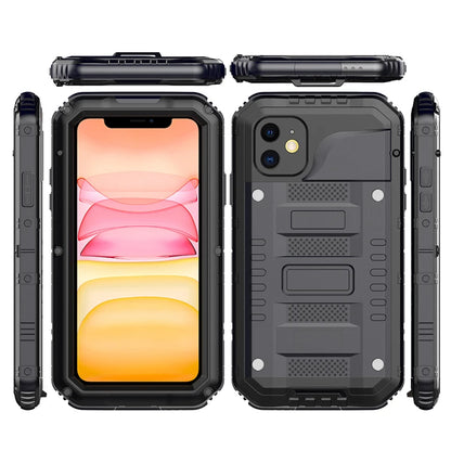 360 Heavy Duty Metal Armor Protection Case for iPhone