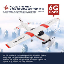 WLtoys F949 2.4G 3D6G 3Ch Remote Control Airplane Fixed Wing