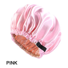 Satin Solid Color Sleeping Cap