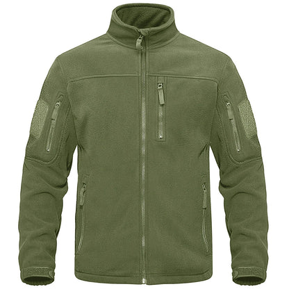 TACVASEN Men's Full-Zip Thermal Fleece Outdoor Jacket