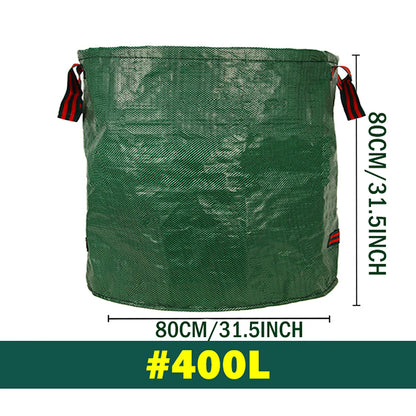 Heavy-Duty Reusable Garden Waste Bag – Waterproof Foldable Leaf & Debris Collector