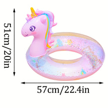 Unicorn Pool Float w/ Biodegradable Glitter