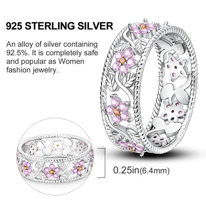 925 Sterling Silver Infinite Love Cubic Zircon Ring