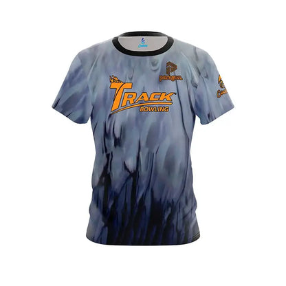 Track Tornado Lightning Storm Performance Bowling Jersey