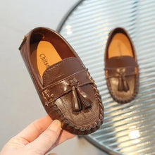 Non-slip Tasseled Casual Leather Shoes