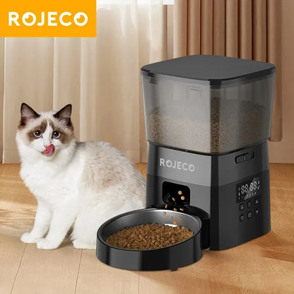 ROJECO Automatic Pet Feeder Smart Control