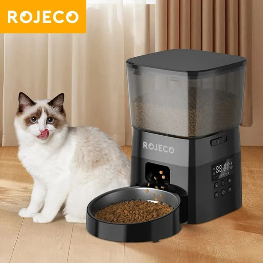 ROJECO Automatic Pet Feeder Smart Control