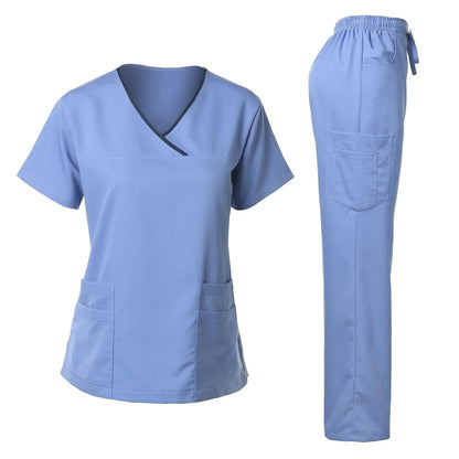 MERTRAW Women's Surgical Scrub Tops & Pants Set