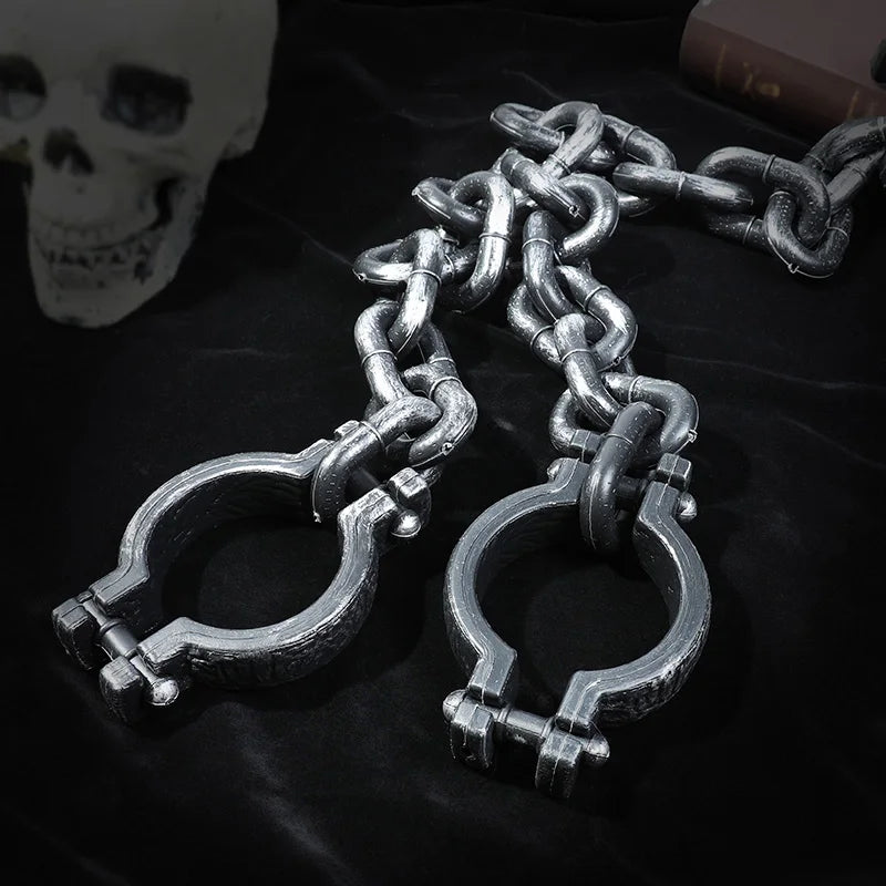 Halloween Plastic Link Chains Horror Prop Decoration