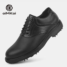 OIMKOI Waterproof and Anti Slip Golf Shoes