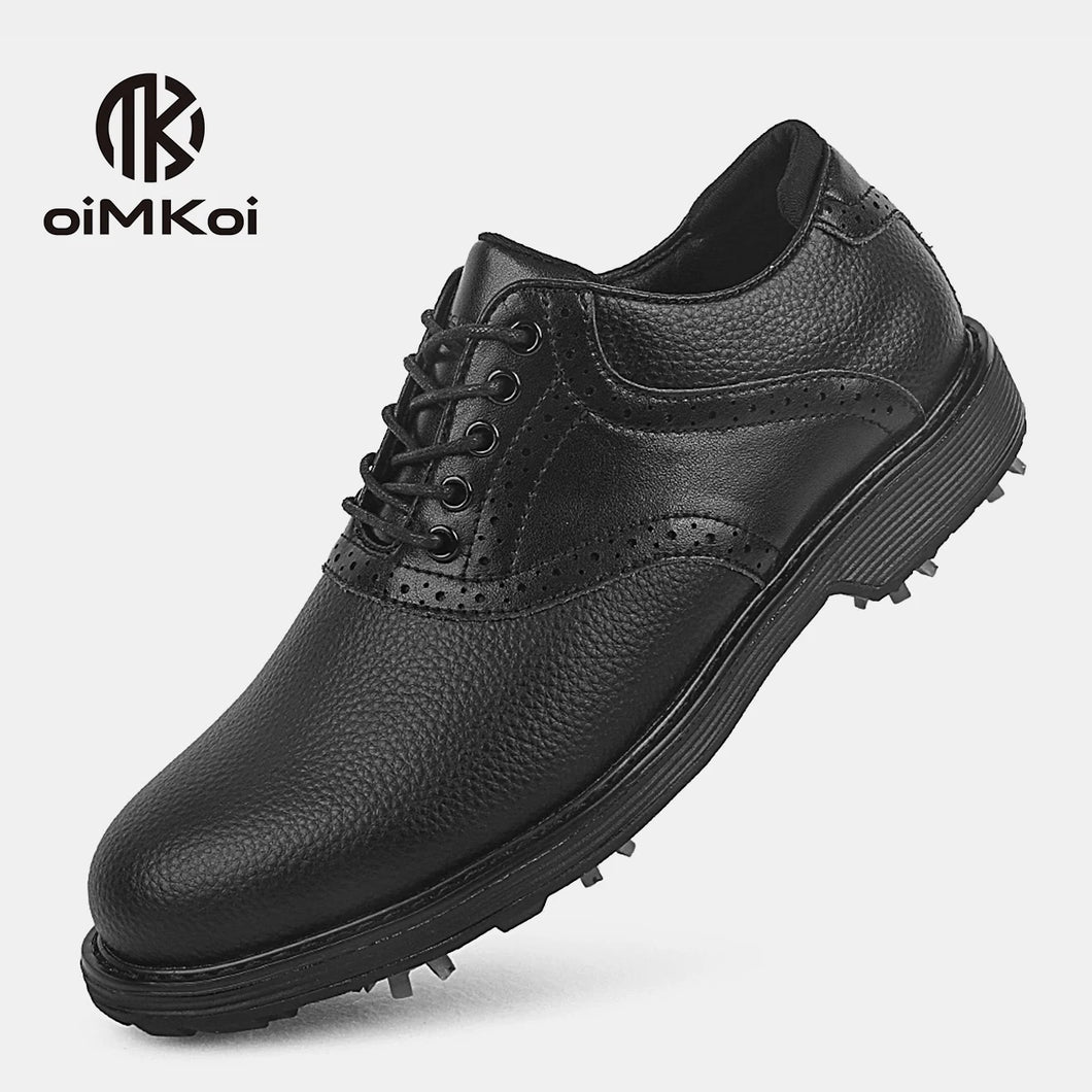 OIMKOI Waterproof and Anti Slip Golf Shoes