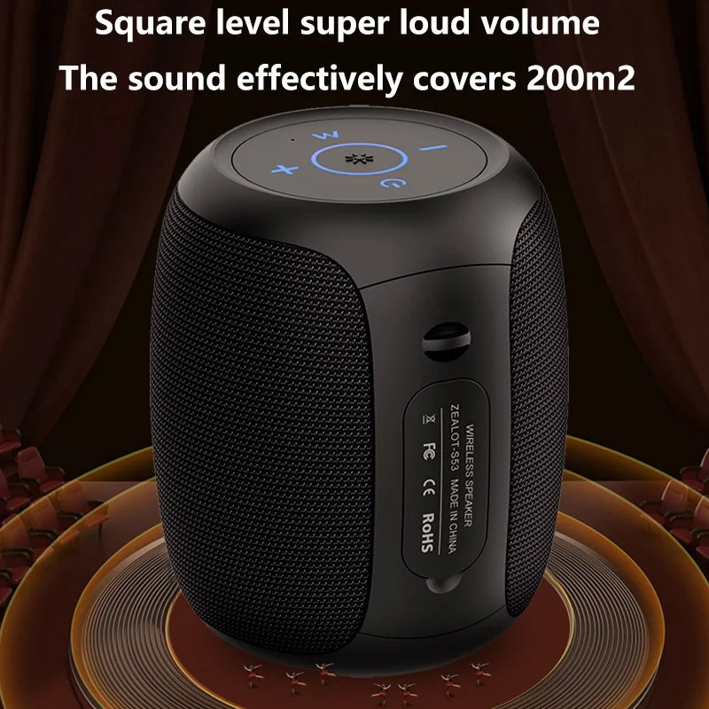 6000W Dual 8" Portable Bluetooth Party Speaker with Karaoke & LED Lights