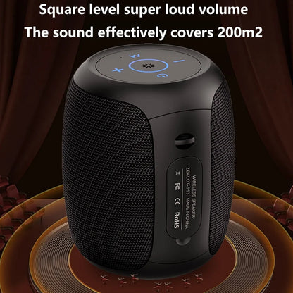 6000W Dual 8" Portable Bluetooth Party Speaker with Karaoke & LED Lights