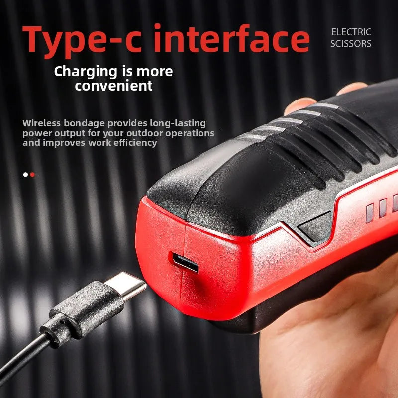 Rechargeable Cordless Fabric Electric Scissors – Portable Industrial Cloth & Leather Shears