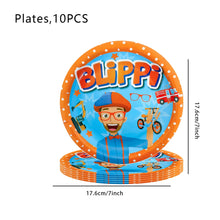 Cartoon Backdrop Birthday Party Decorations