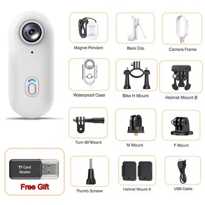 4K HD Waterproof Mini Sports & Helmet Action Camera