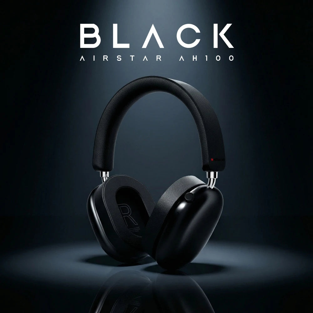 Monster Airstar AH100 ANC Bluetooth 6.0 Over-Ear Headphone with Active Noise Canceling