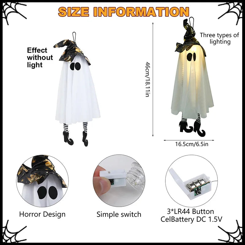 Hanging LED Light Up Halloween Decorations