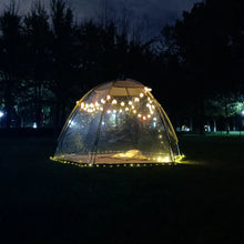 Transparent Waterproof Widened Double Door 6 Person Tent