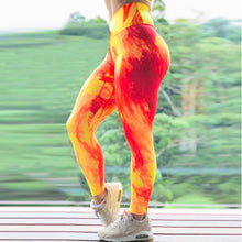 Tie-Dye Seamless High Waist Leggings