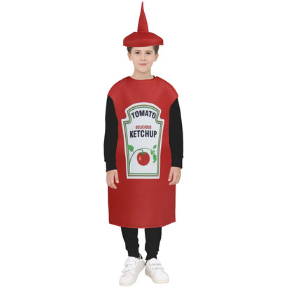 Funny Food & Snack Character Kids Cosplay Costume - French Fries & Candy Dress Up